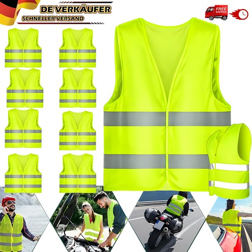 10x warnwesten - 10x,