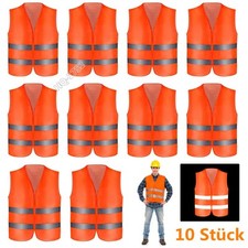 10x Warnwesten Unfallweste