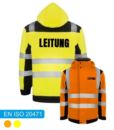 Leitung softshell winterjacke - leitung,