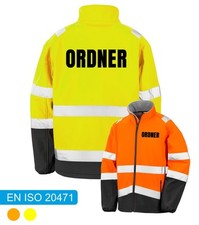 ORDNER Softshell Warnjacke |